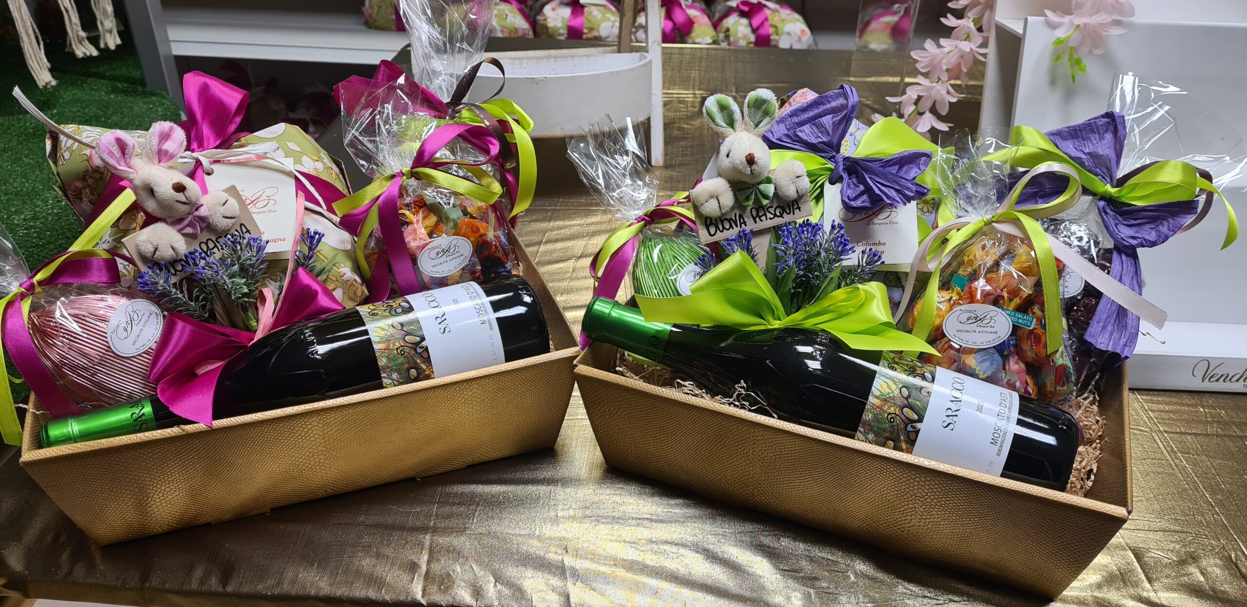 Cesto vino Colomba